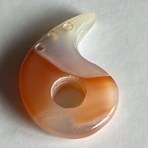 African banded agate pendant
